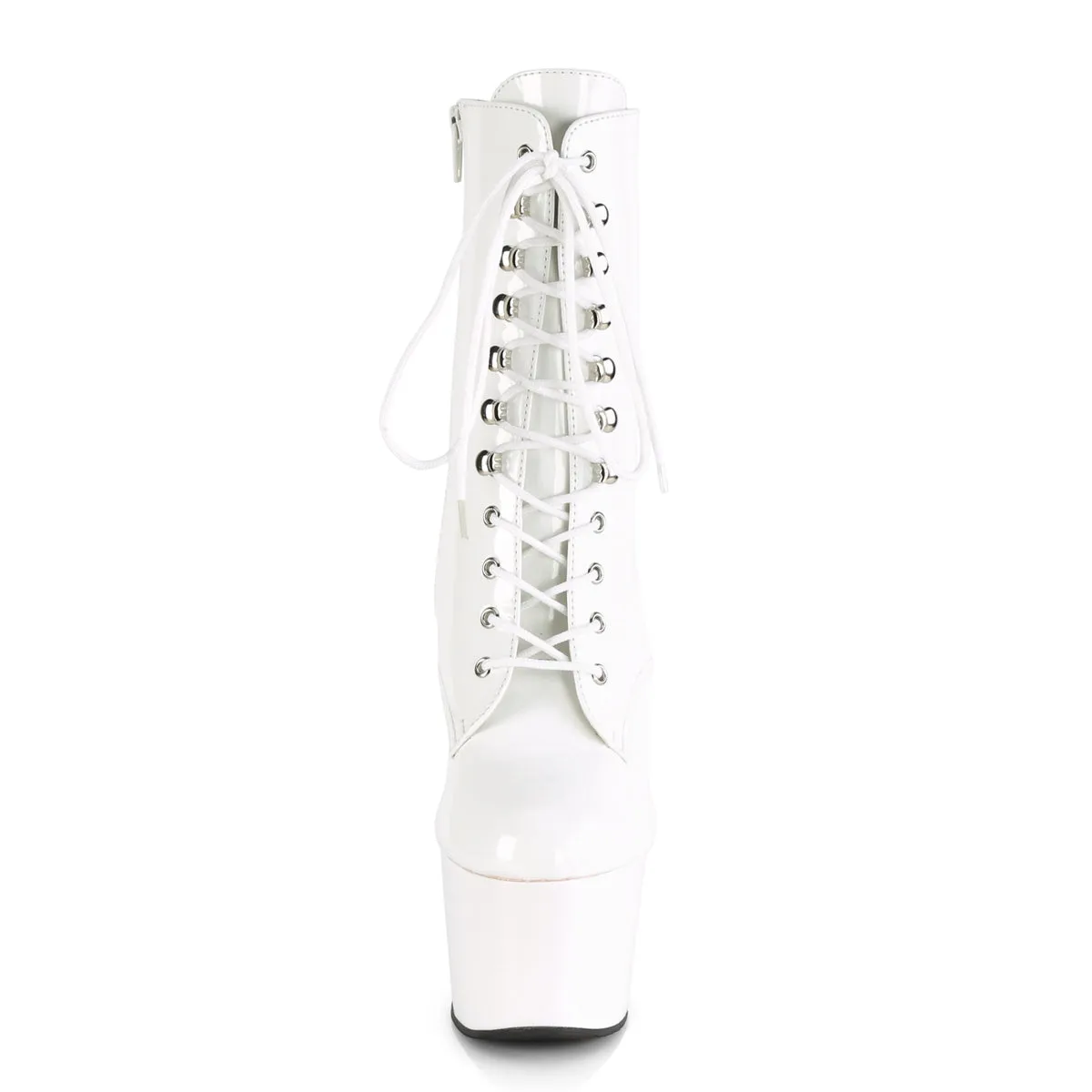 ADORE-1020 Pleaser White Patent Sexy Platform Shoes (Pole Dancing Heels)