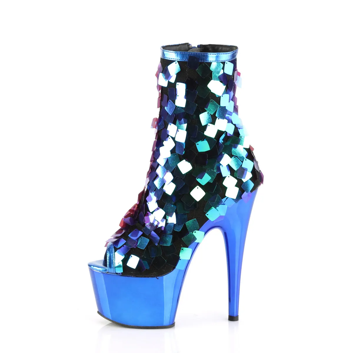 ADORE-1031SSQ Pleaser Green Sexy Platform Shoes (Pole Dancing Heels)