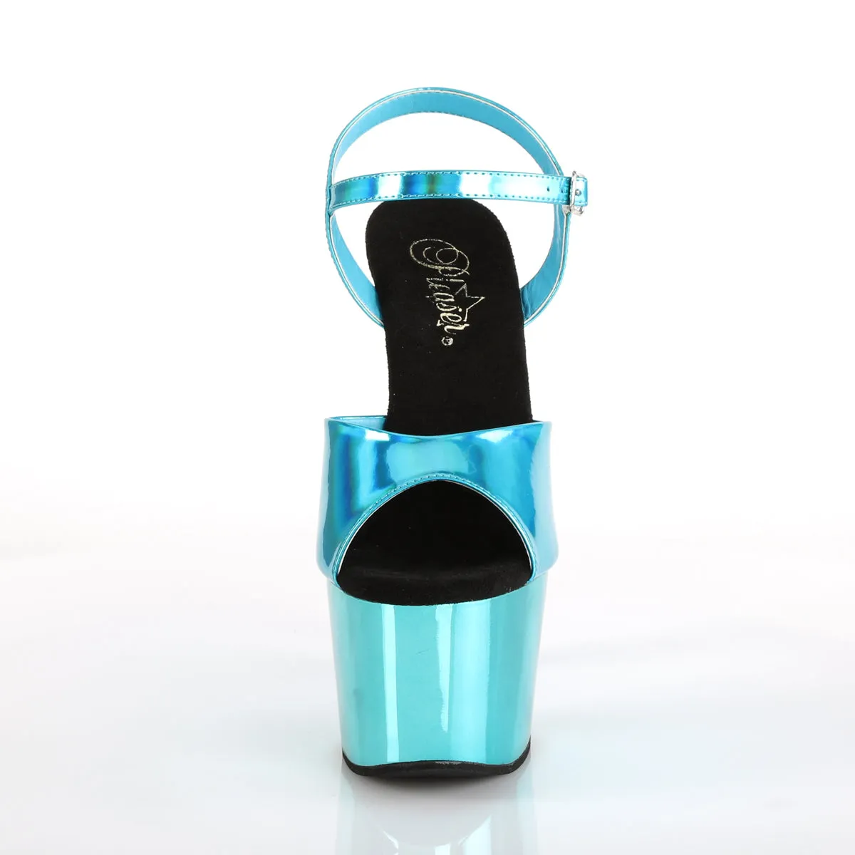 ADORE-709HGCH Pleaser Turquoise Sexy Platform Shoes (Pole Dancing Heels)
