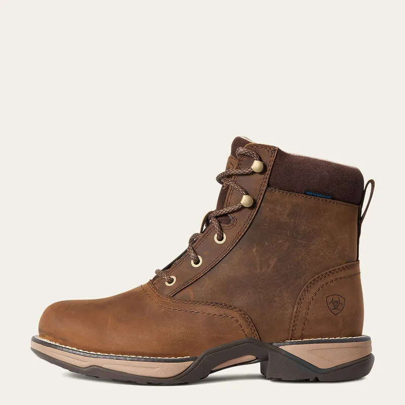 ARIAT WOMEN'S  Anthem Round Toe Lacer Waterproof Boot 10035822***SALE PRICE