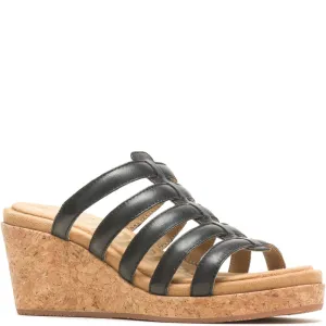 Black Willow Slider Sandals