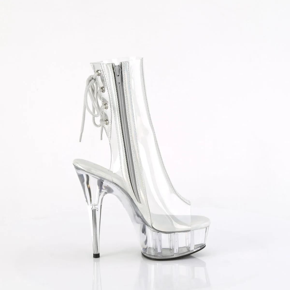 DELIGHT-1018C Pleaser Clear Sexy Platform Shoes (Pole Dancing Heels)