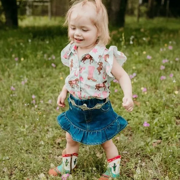 Denim Skirt Toddler (2T-5T)