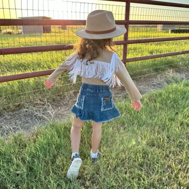 Denim Skirt Toddler (2T-5T)