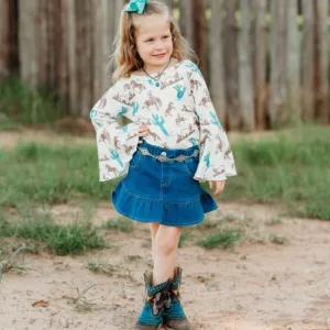 Denim Skirt Toddler (2T-5T)