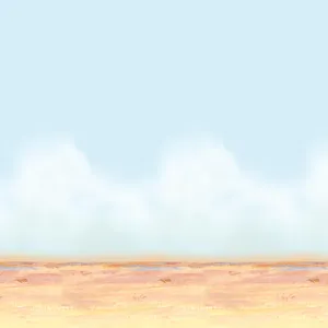 Desert Sky & Sand Party Backdrop