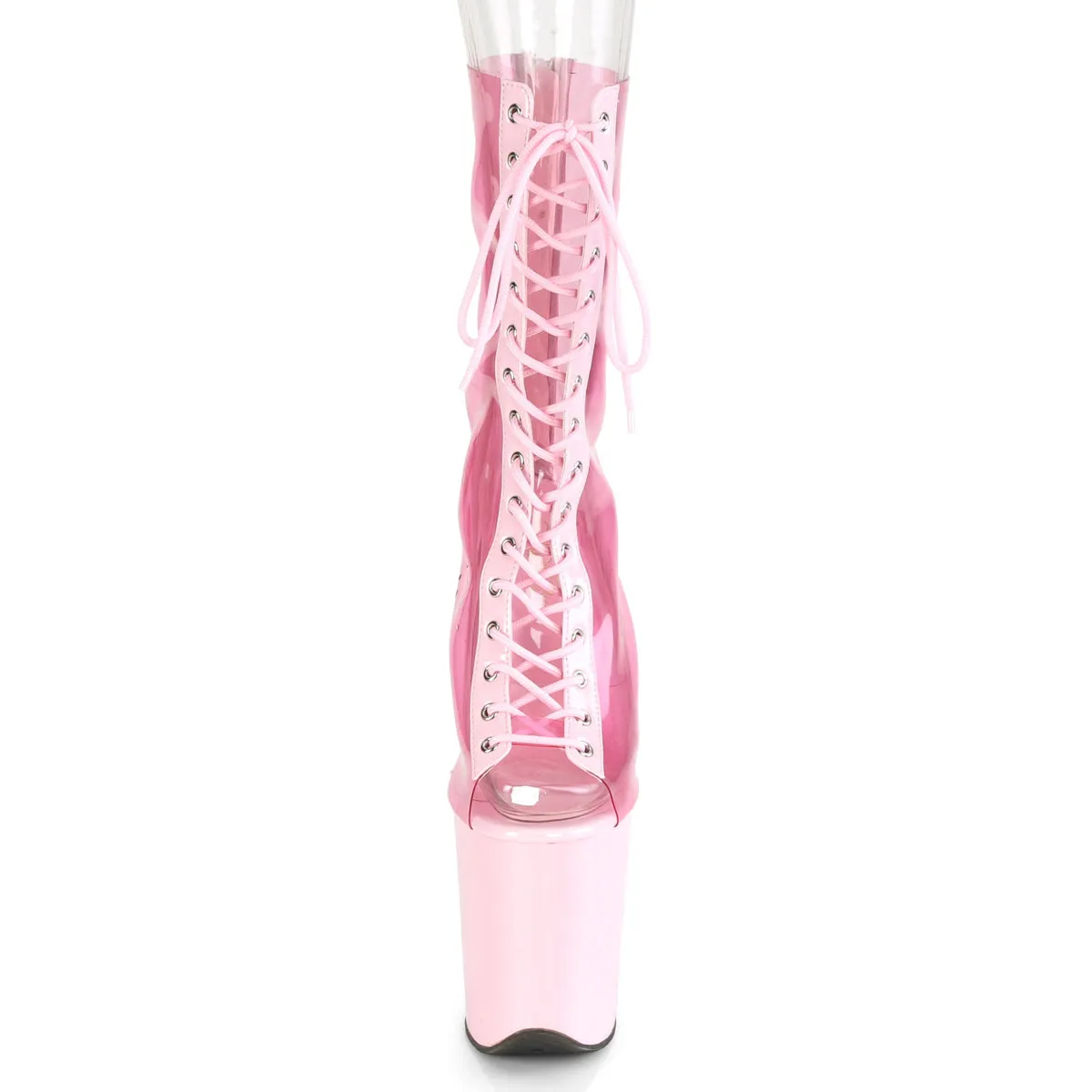 FLAMINGO-800-34 Pleaser Baby Pink Sexy Platform Shoes (Pole Dancing Heels)