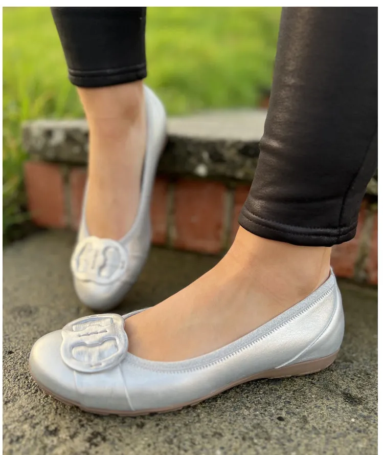 Gabor Silver Pump 44.163.61