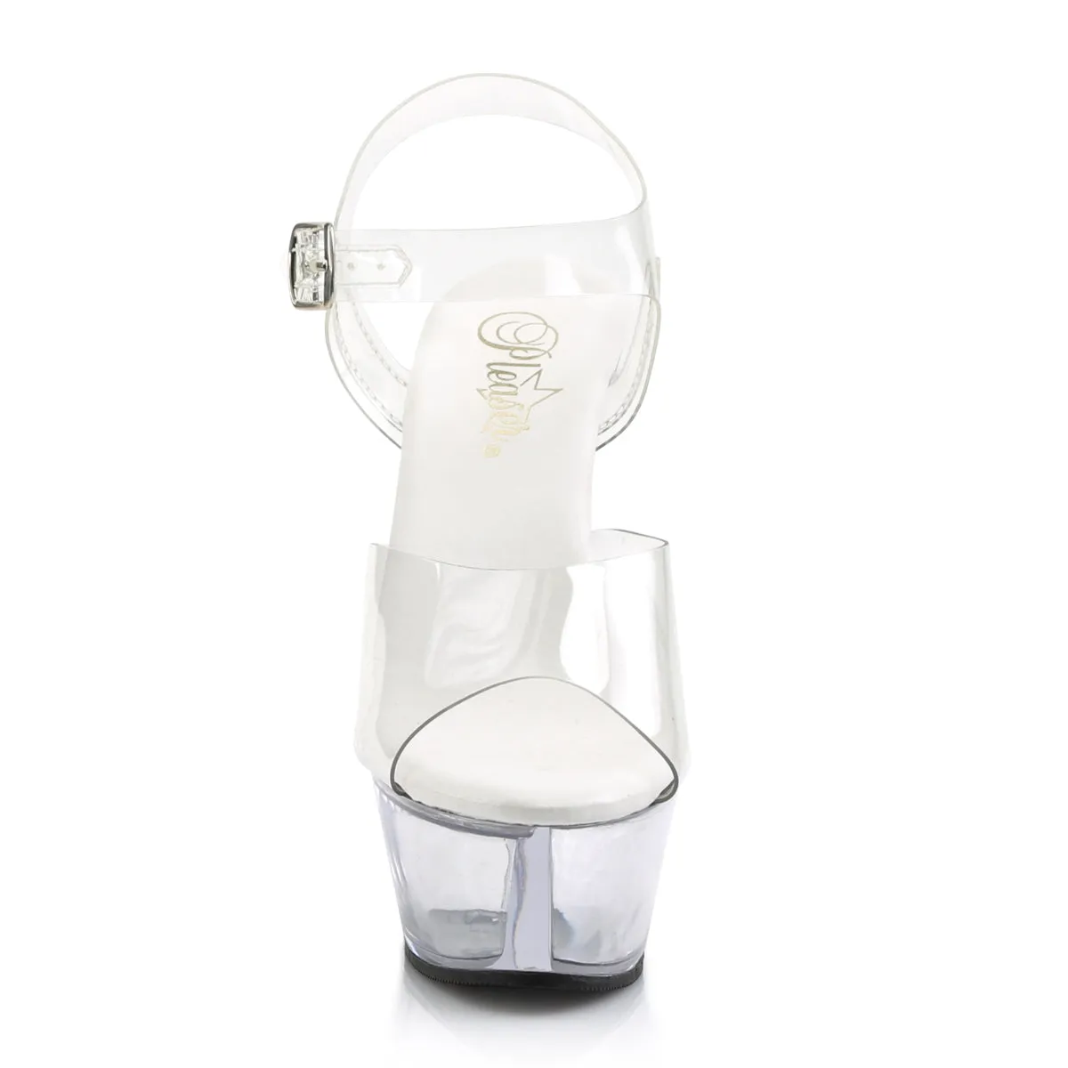 KISS-208VL Pleaser Clear Sexy Platform Shoes (Pole Dancing Heels)