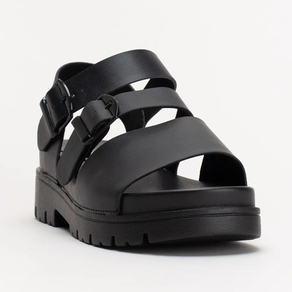 Ladies Unreal Chunky Platform Sandal _ 155161