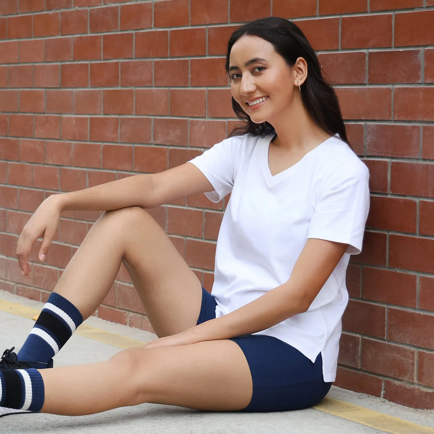 Last Tee - V Neck Half Sleeves