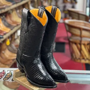 Lizard Print Western Boots