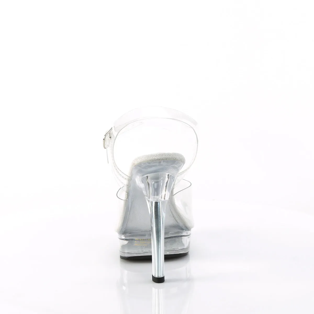 MAJESTY-508 Fabulicious 5" Majesty Clear Sexy Shoes (Posing Shoes)