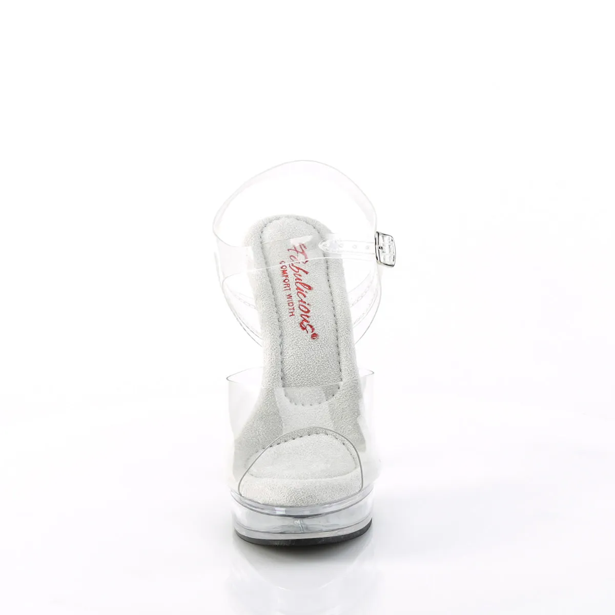 MAJESTY-508 Fabulicious 5" Majesty Clear Sexy Shoes (Posing Shoes)