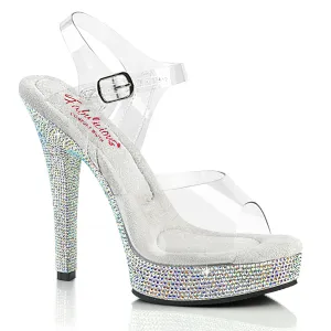 MAJESTY-508DM Fabulicious 5" Majesty Clear Sexy Shoes (Posing Shoes)