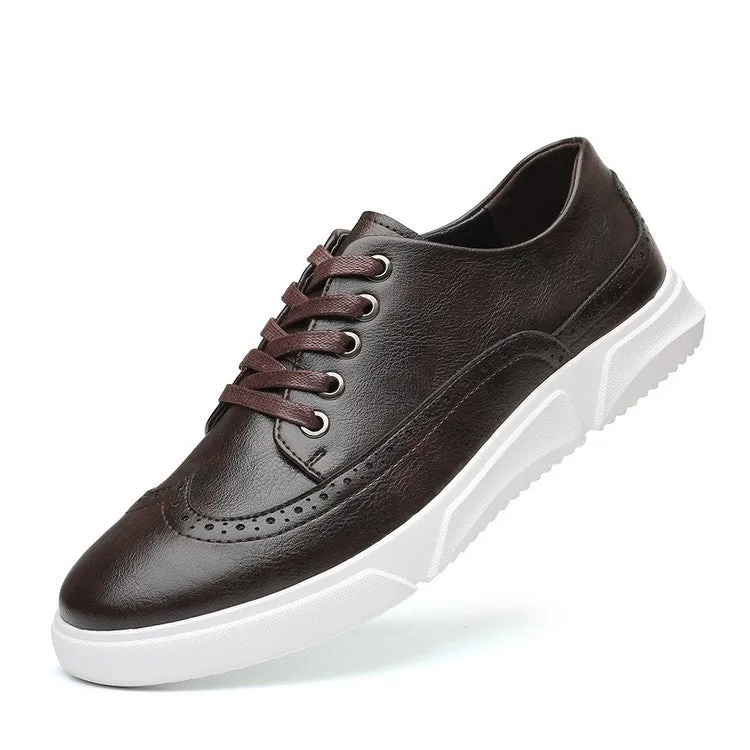 Molton Classico Smart-Casual Leather Sneakers