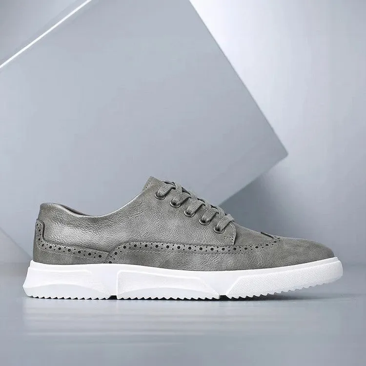 Molton Classico Smart-Casual Leather Sneakers