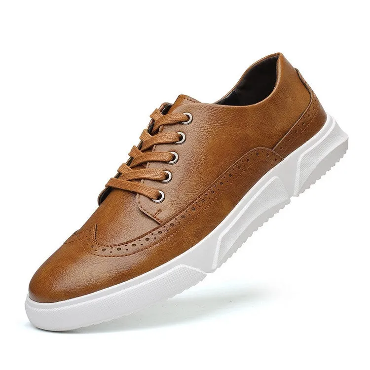 Molton Classico Smart-Casual Leather Sneakers