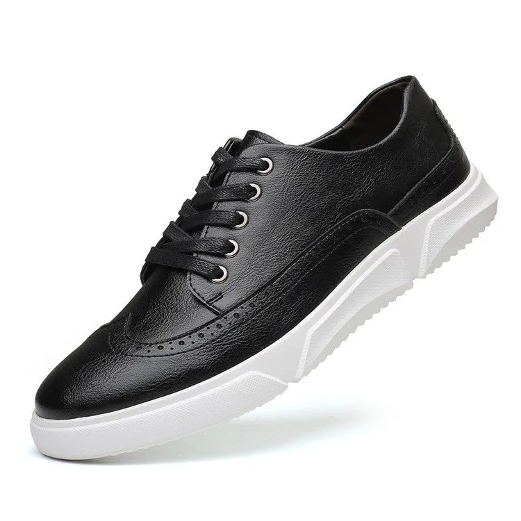 Molton Classico Smart-Casual Leather Sneakers