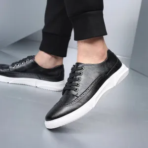 Molton Classico Smart-Casual Leather Sneakers