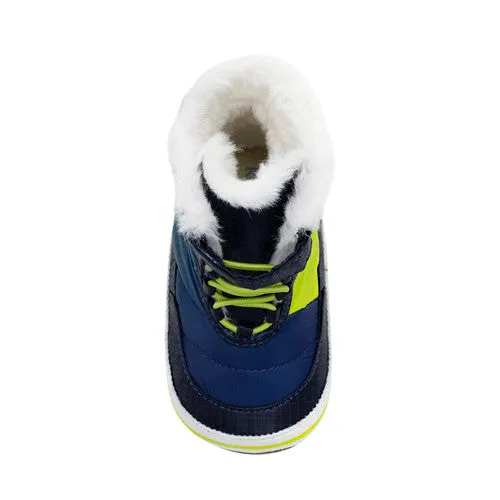 Robeez Baby Aspen Gradient Boots Navy 3-12M