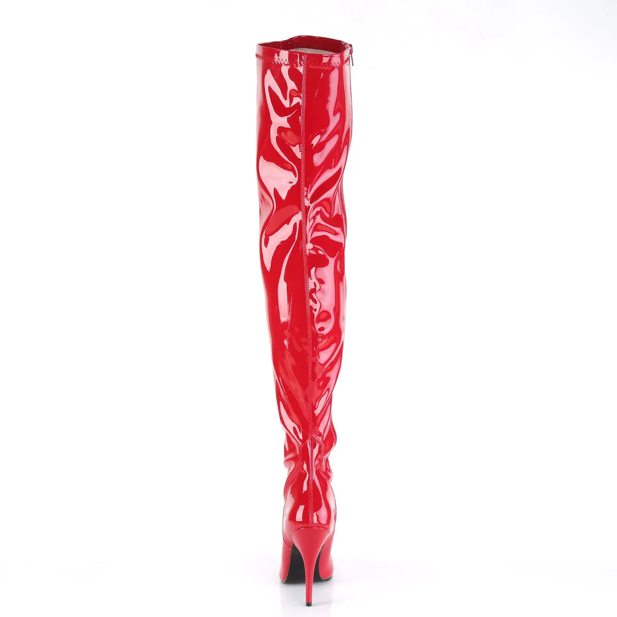 SEDUCE-3000 Pleaser Red Sexy Single Sole Shoes (Fetish Footwear)