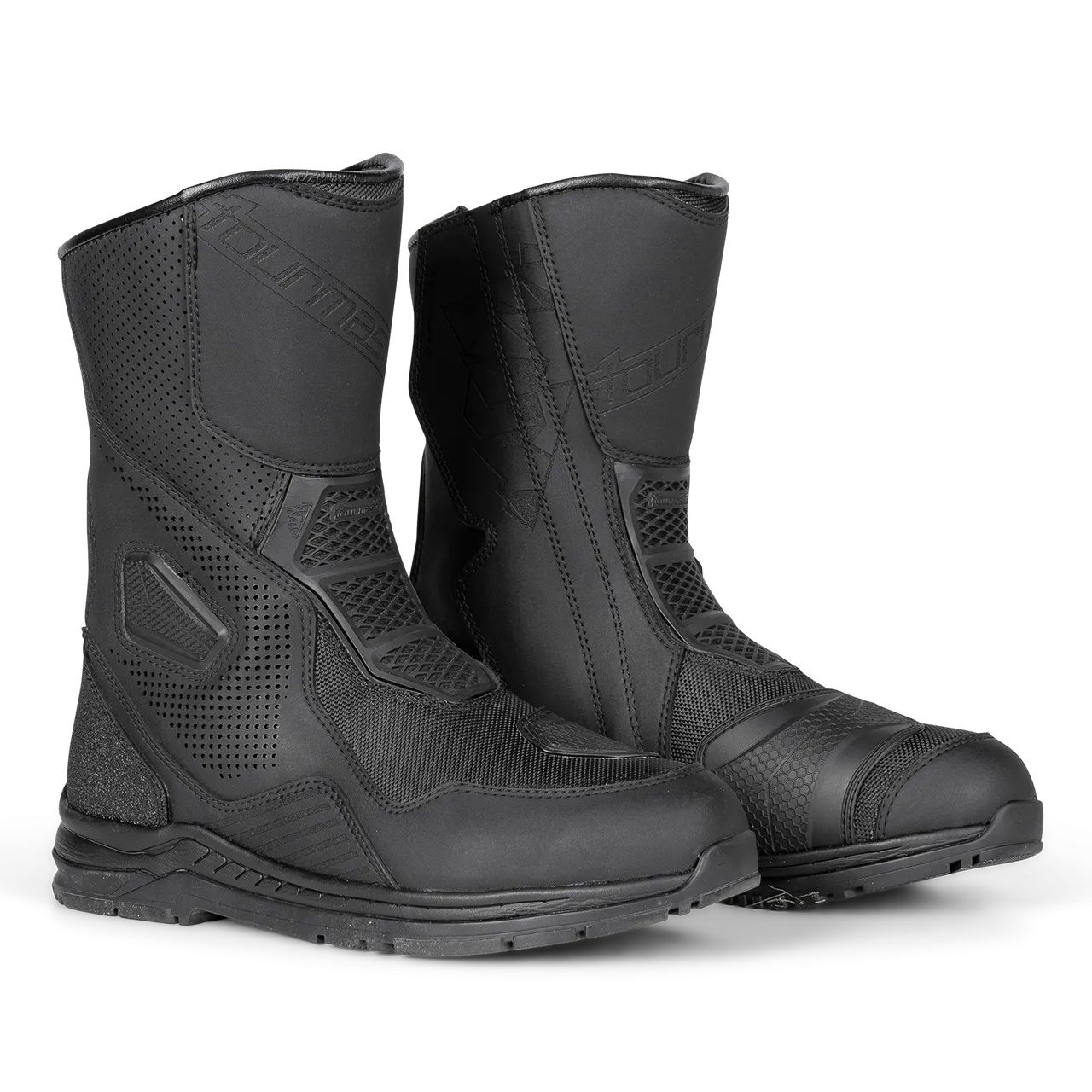 Tour Master Helix Vented Motorcycle Touring Boots