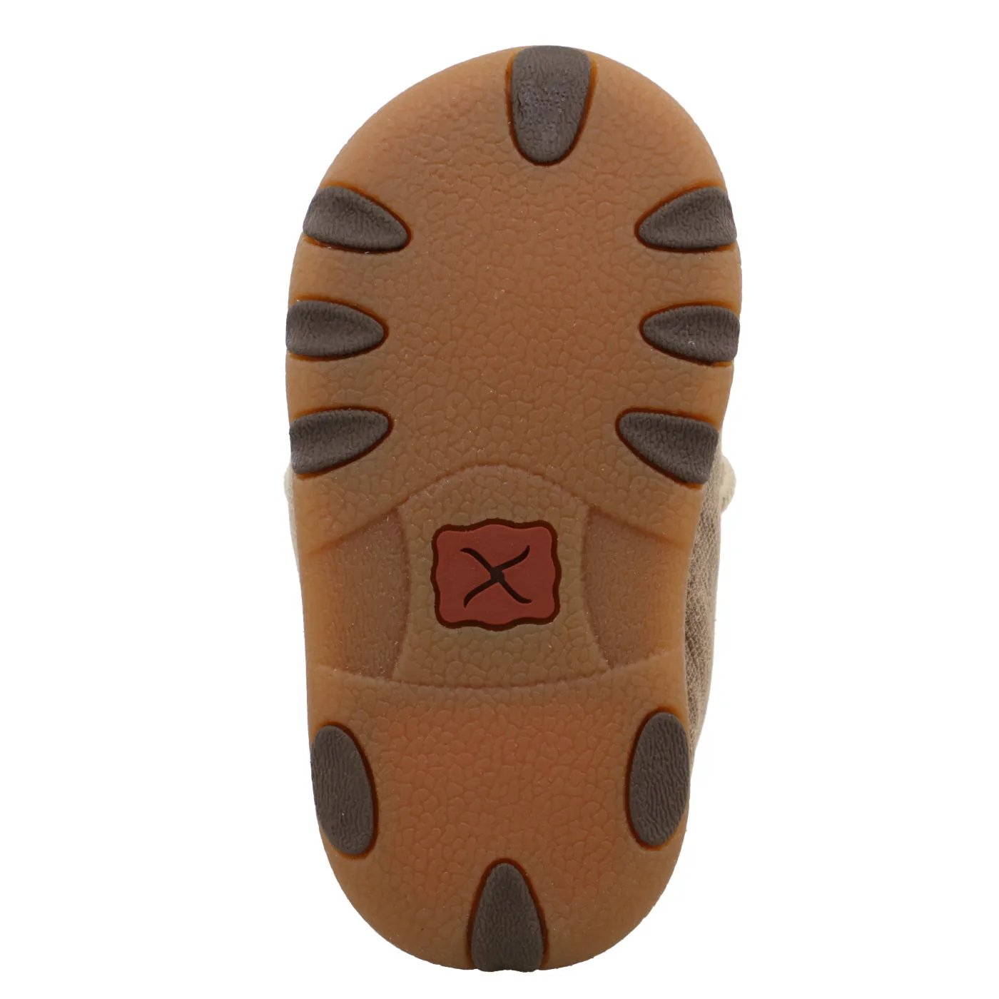 Twisted X Infant's Lace Up Chukka Driving Moc - Dusty Tan ICA0005