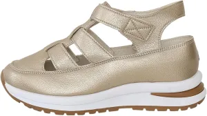 Womens Platform Sandals Comfortable Hollow Out Breathable Closed Toe Wedge Shoes Casual Stylish Arch Support Ankle Strap Orthopedic Leather Sandals